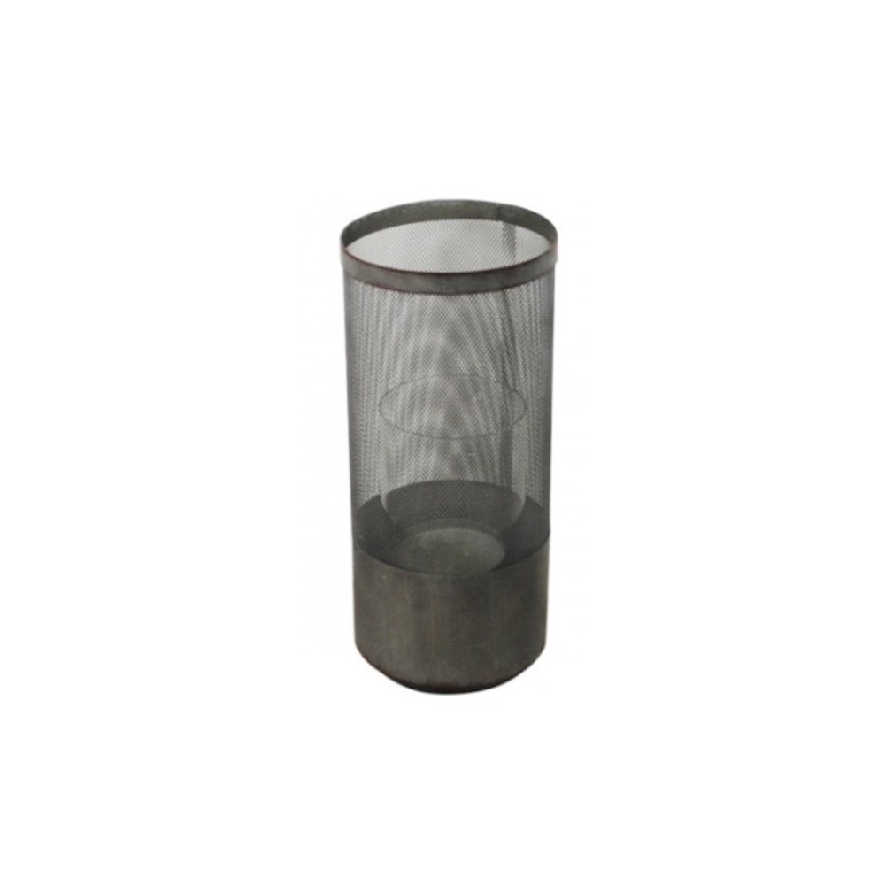Κηροπήγιο μεταλ.γκρι σκ. Φ20Η45cm Plastona 012.862416048