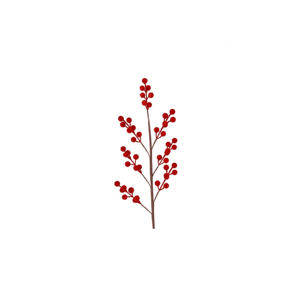 Κλαδί κόκκινα berries 15x70cm Plastona 013.843151