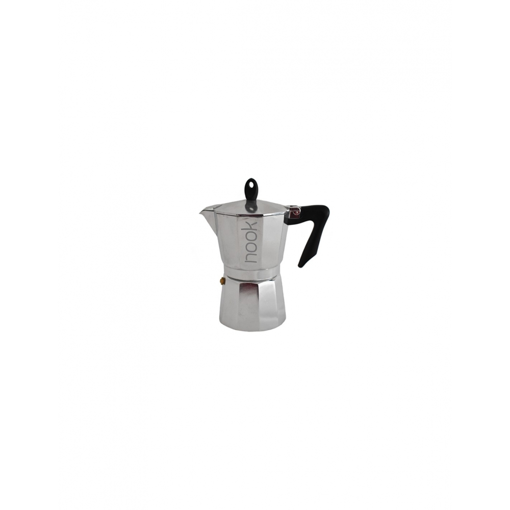 Μηχανή espresso 2κούπες αλουμίνιο Plastona 023.601100.021