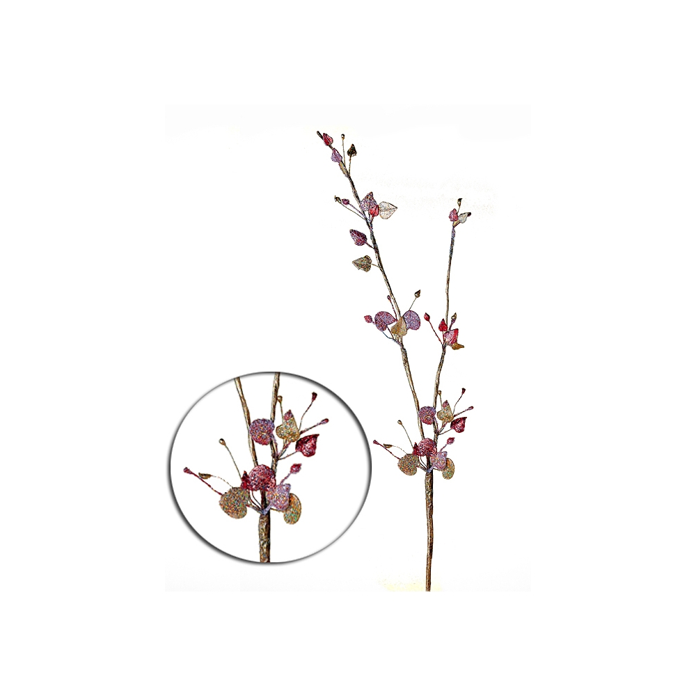 Κλαρί Berries Ροζ/Χρυσό 70cm Zaros PA114