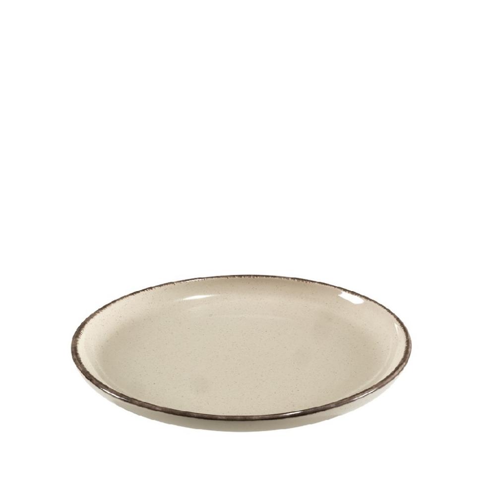 TUSCANY CREAM ΠΙΑΤΟ ΡΗΧΟ 27X2,5CM (smA) Espiel ATA155K6