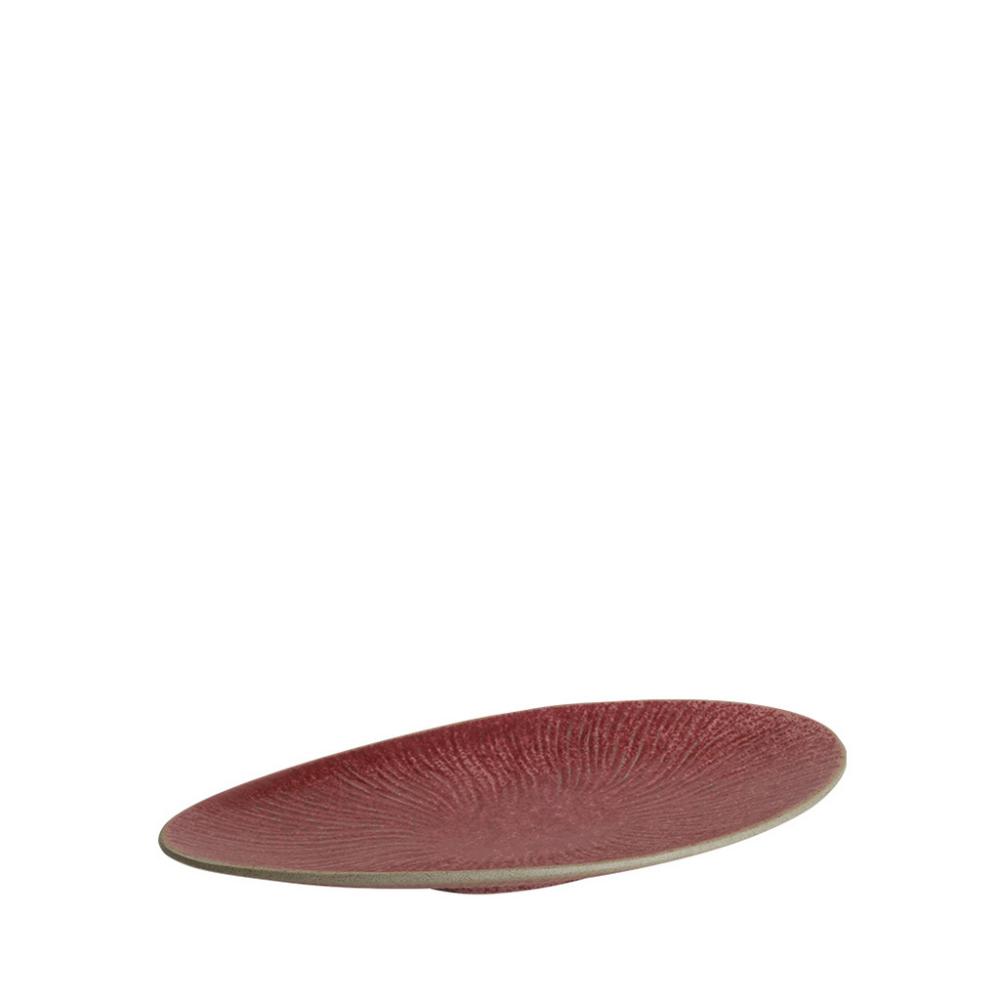 SOUL ΠΙΑΤΕΛΑ ΑΝΑΓΛΥΦΗ ΟΒΑΛ ΚΟΚΚΙΝΟ 25,3X12,2X3,5ΕΚ Espiel NIC802K4