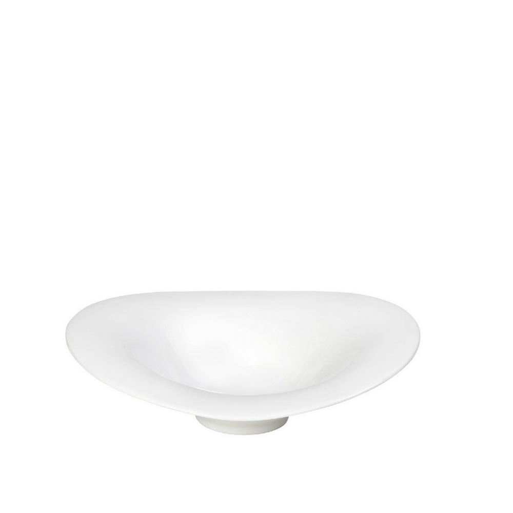 FLOW IVORY ΠΙΑΤΟ ΒΑΘΥ WAVY 26X25X7,5CM Espiel FUK161K2
