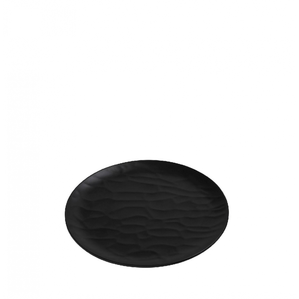 BLACK ΠΙΑΤΟ ΡΗΧΟ ΣΤΡΟΓΓ. 19ΕΚ WAVY MATTE ΜΕΛΑΜΙΝΗΣ Espiel MLB342K72-6