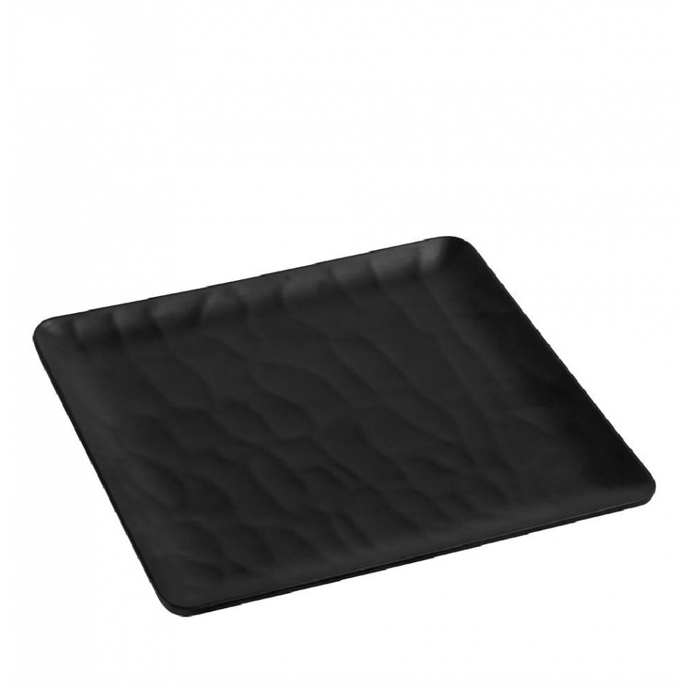 BLACK  ΠΙΑΤΟ ΡΗΧΟ ΤΕΤΡΑΓ. 26ΕΚ WAVY MATTE ΜΕΛΑΜΙΝΗΣ  (smA) Espiel MLB349K36-6