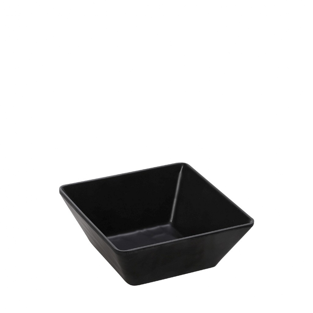 BLACK ΜΠΩΛ  ΤΕΤΡΑΓ.10,5Χ10,5Χ4,5ΕΚ WAVY MATTE ΜΕΛΑΜΙΝΗΣ Espiel MLB2108K120-6