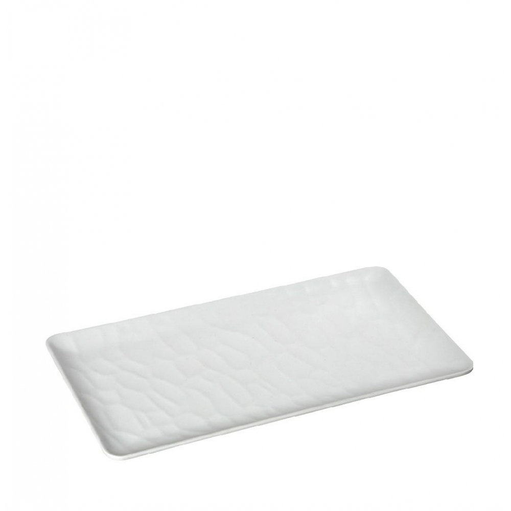 WHITE ΔΙΣΚΟΣ ΜΠΟΥΦΕ GN1/3 32,5Χ17,6ΕΚ WAVY MATTE ΜΕΛΑΜΙΝΗΣ Espiel MLW536K30-6