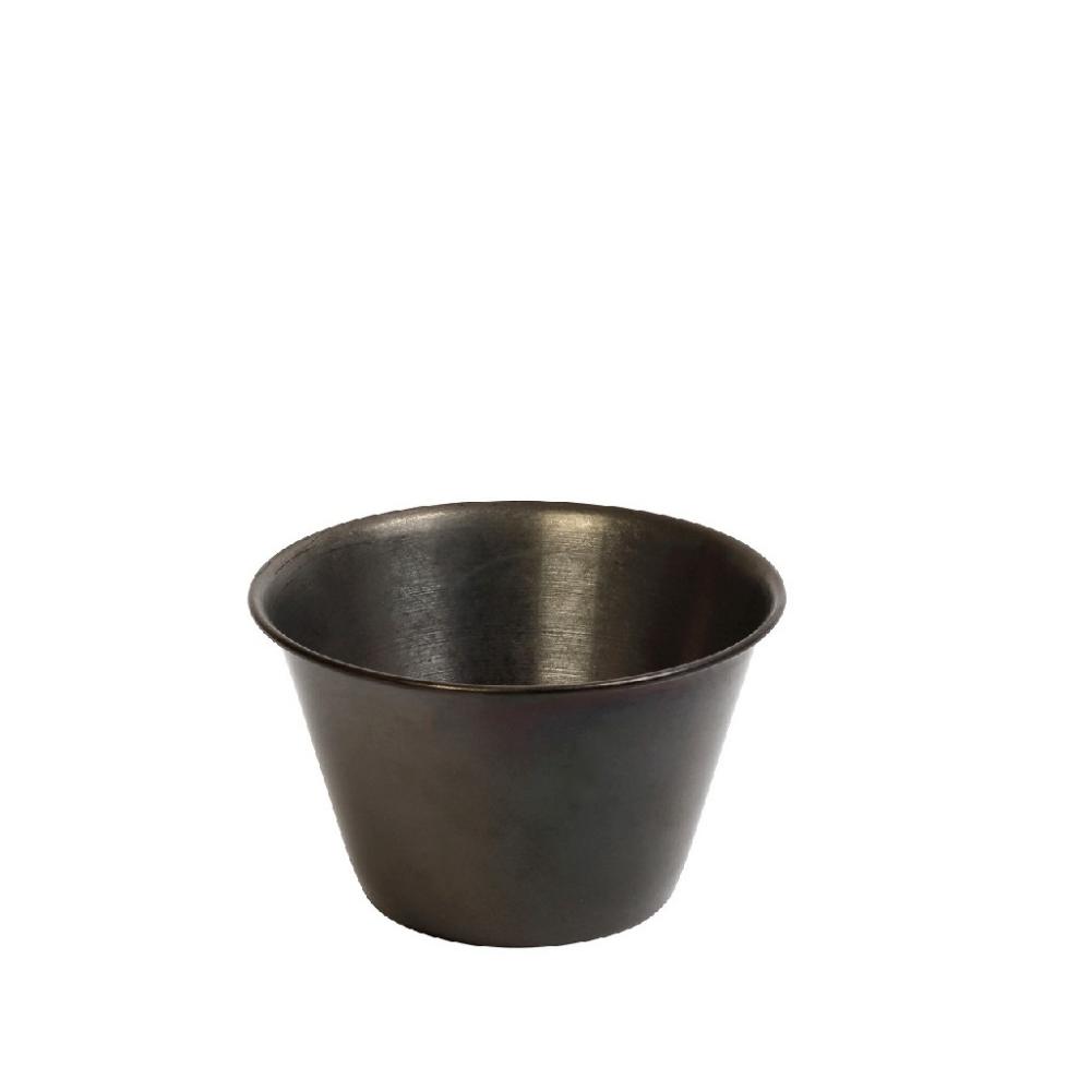 ANTIQUE STONEWASH BLACK ΝΤΙΠΑΚΙ ΚΩΝΙΚΟ SS18/10 8,5Χ4,8ΕΚ. Espiel FEV413