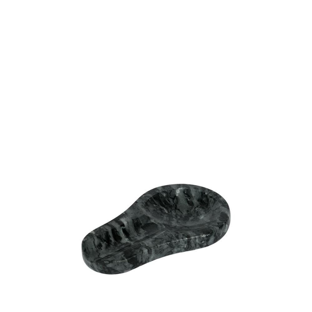 SPOON REST/ASHTRAY ΑΠΟ ΜΑΡΜΑΡΟ ΜΑΥΡΟ 16.5ΕΚ. Espiel FAV278