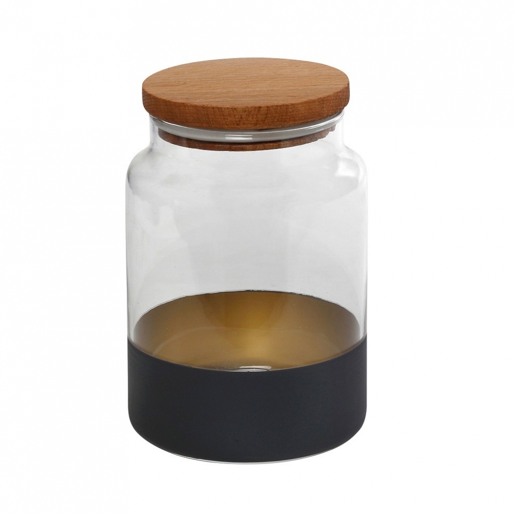 DIS. ALFA BLUE-GOLD ΔΟΧΕΙΟ ΜΕ ΚΑΠΑΚΙ 890ML 10X14,5EK Espiel RAB644