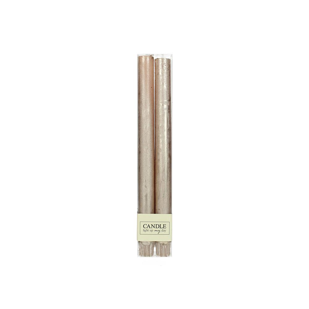 Κερί βιέννης Σ/4 σαγρέ, σαμπανί χρ., 27cm Zaros WER-0779