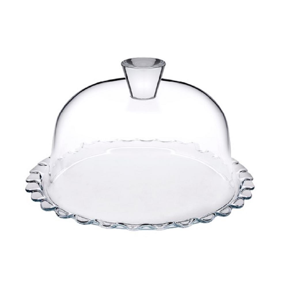 PETITE PATISSERIE PLATE-DOME H:15,3 D:26,4CM P/72 GB1.OB2 Espiel SP96874G1
