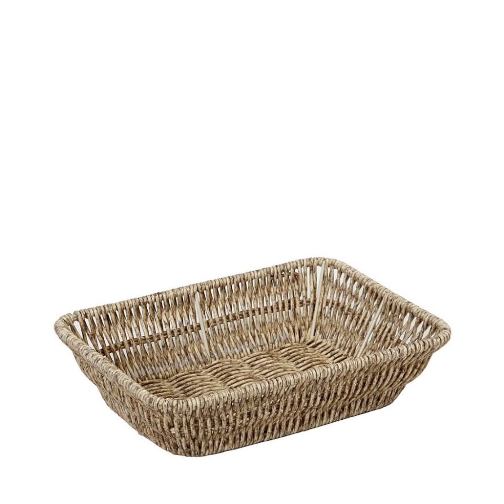 ΨΩΜΙΕΡΑ SYNTH. RATTAN ΟΡΘ. S ΜΠΕΖ 21Χ14Χ5ΕΚ (smA) Espiel KOD103