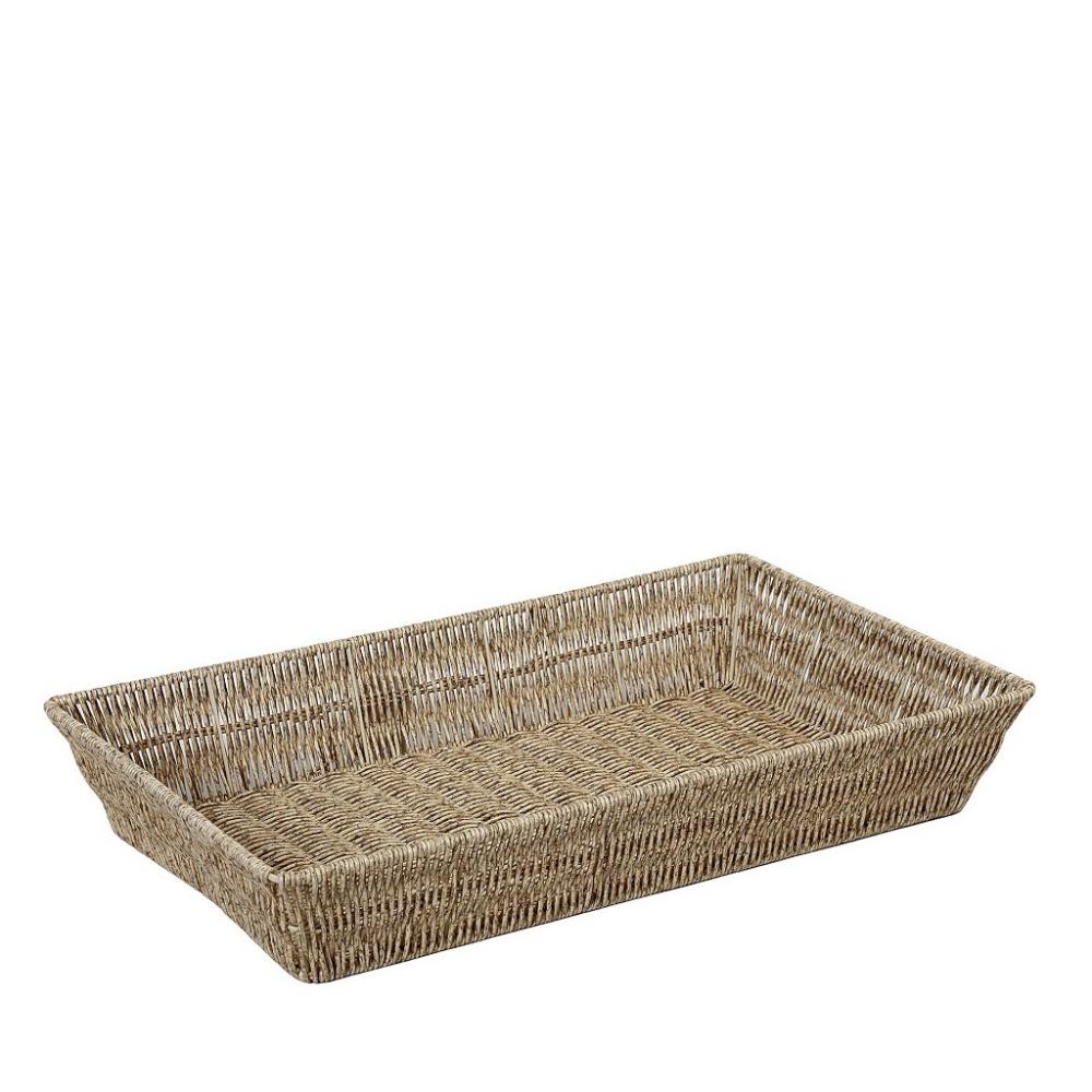 ΚΑΛΑΘΙ SYNTH. RATTAN GN1/1 ΜΠΕΖ 53Χ32,5Χ9ΕΚ  (smA) Espiel KOD119