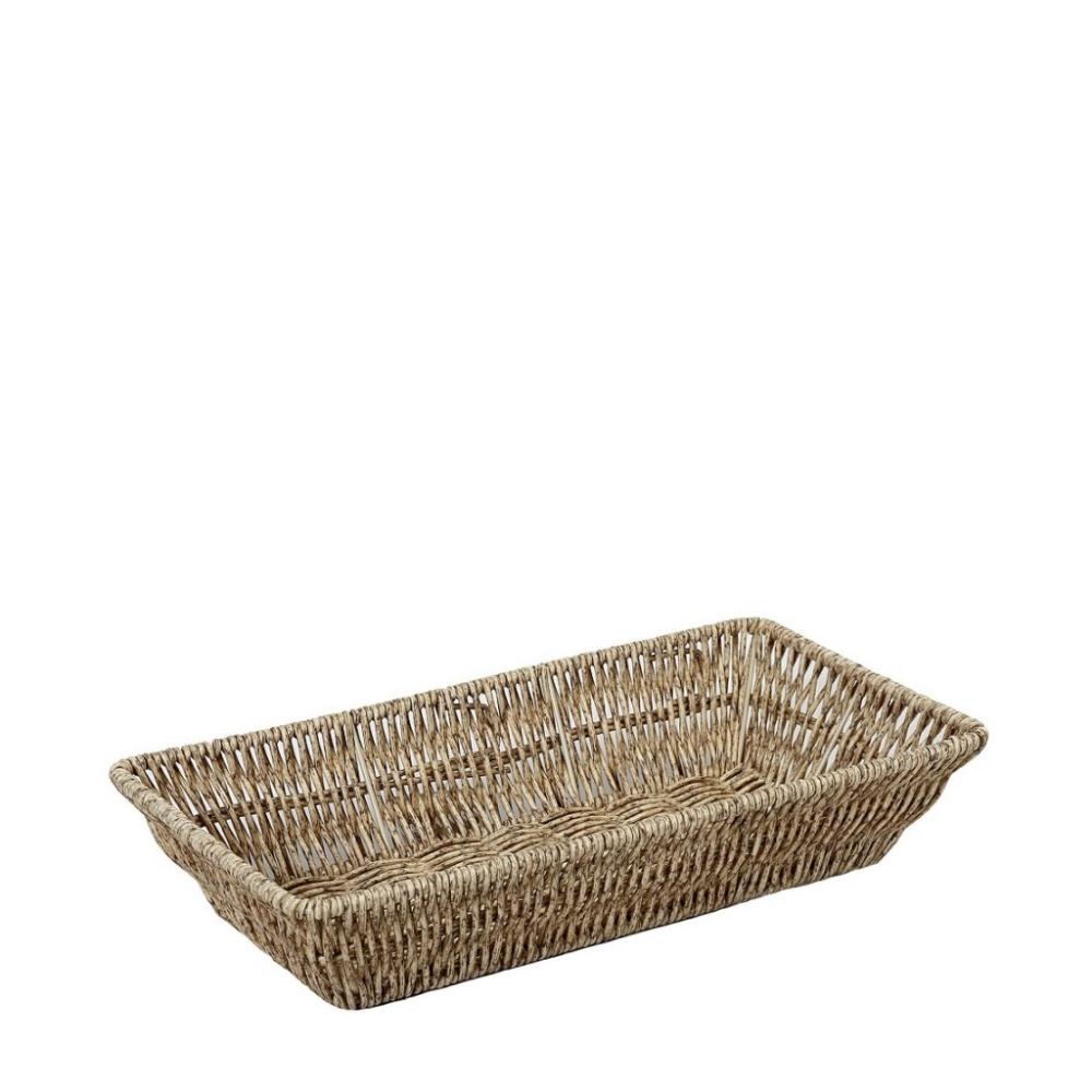 ΚΑΛΑΘΙ SYNTH. RATTAN GN1/3 ΜΠΕΖ 32,5Χ17,5Χ6,5ΕΚ (smA) Espiel KOD123