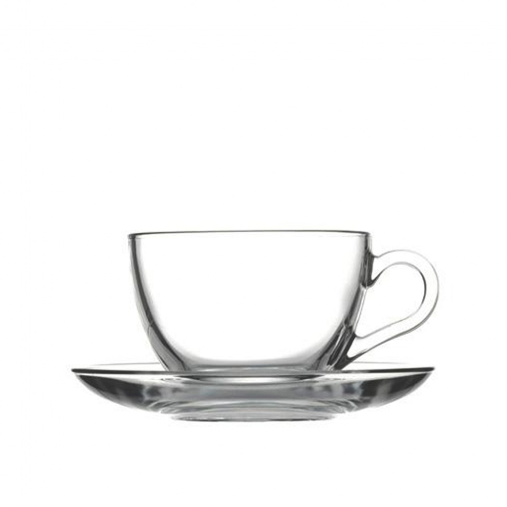 BASIC CUP&SAUCER 238CC CAPPUCCINO 13.7X6.5 CM. P/720 GB6.OB24 Espiel SP97948G6