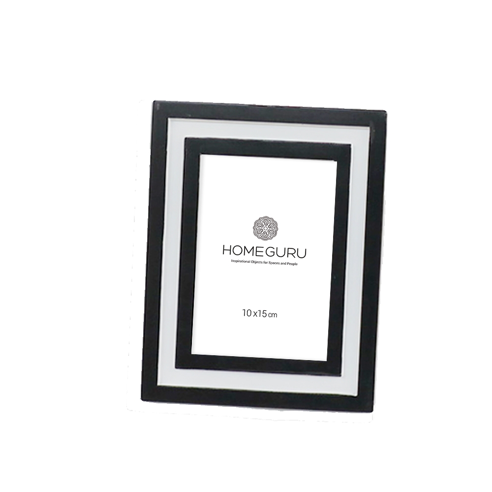 Φωτ/θήκη με μαύρη ξύλινη κορνίζα,10x15cm Zaros ID241