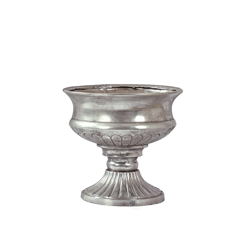 Κουπ αντικέ ασημί, 23cm Zaros GA282