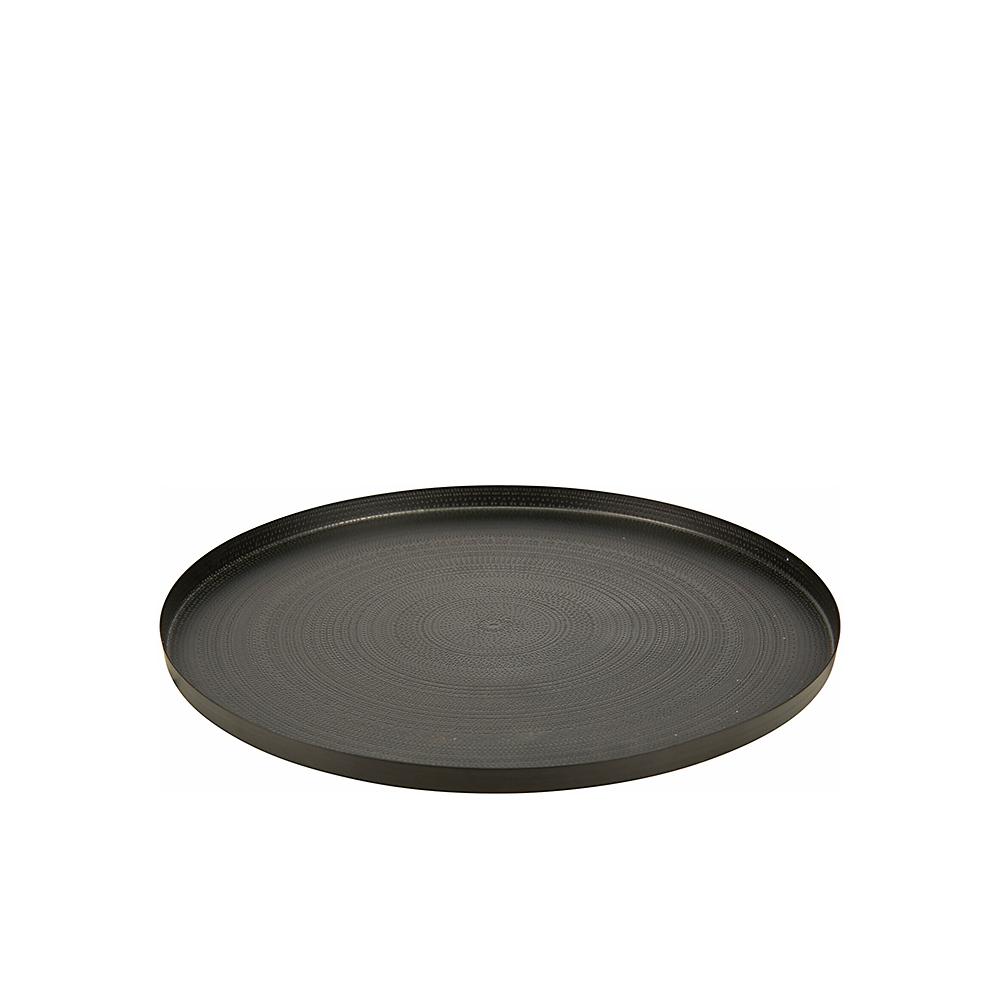 Μεταλλικός δίσκος μαύρος 38cm Zaros HE738