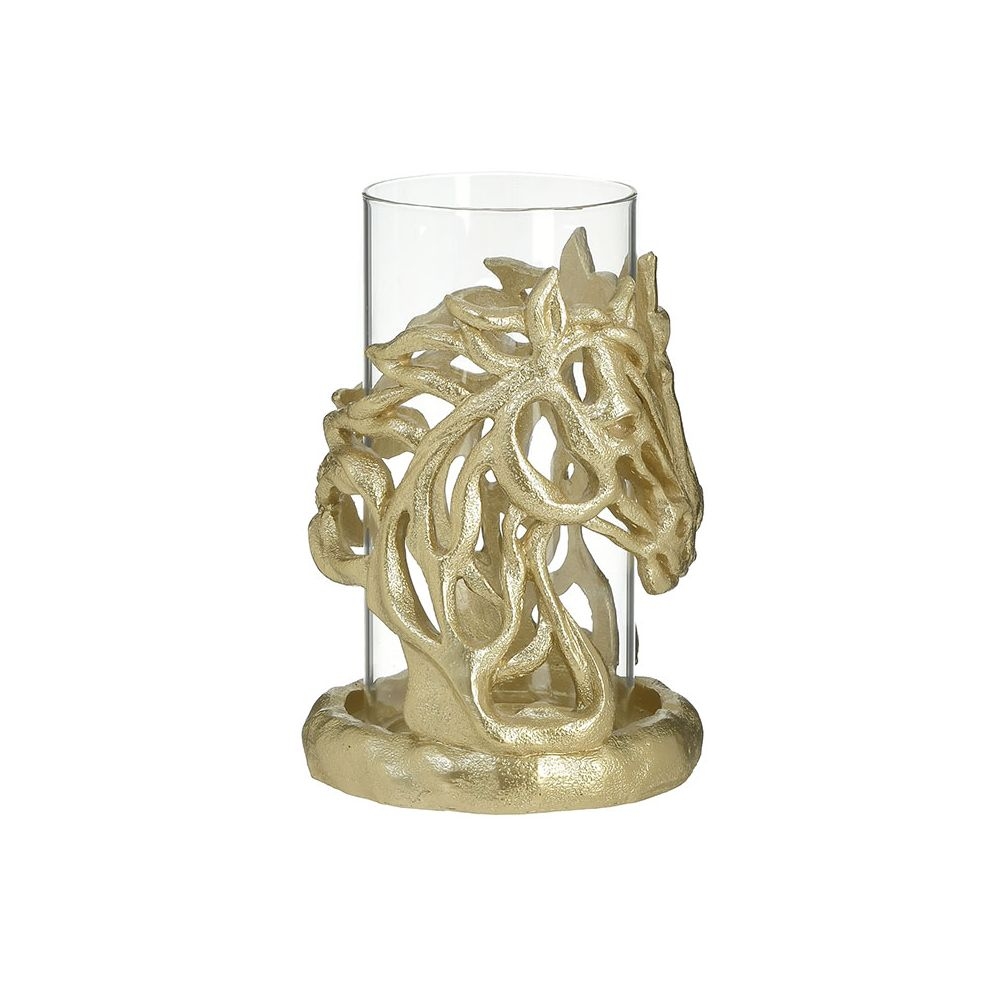 ΚΗΡΟΠΗΓΙΟ ΑΛΟΓΑ RESIN/ΓΥΑΛΙΝΟ ΧΡΥΣΟ Φ15Χ22 Inart 3-70-497-0031