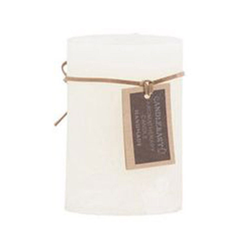 Artekko Candle Κερί Εκρού (7x7x10)cm Artekko 343-2006