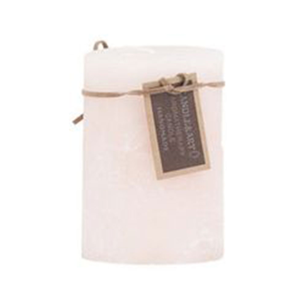 Artekko Candle Κερί Άσπρο (7x7x10)cm Artekko 343-2024