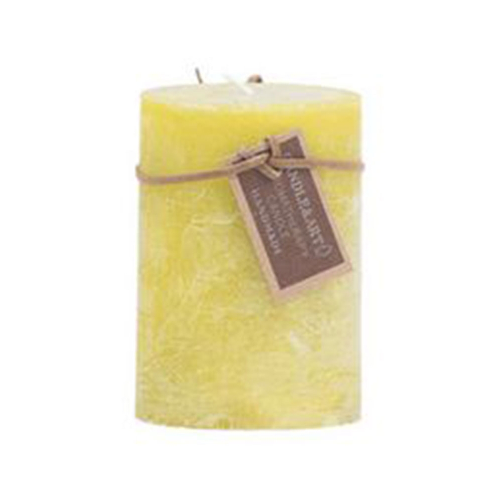 Artekko Candle Κερί Πράσινο Ανοιχτό (7x7x10)cm Artekko 343-2030