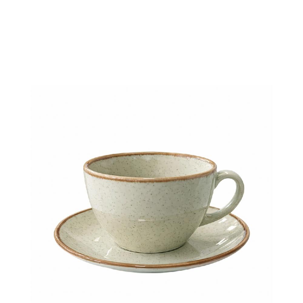 REACT. GREEN/KHAKI ESSENTIALS ΦΛΙΤΖΑΝΙ & ΠΙΑΤΑΚΙ ΚΑΠΟΥΤΣΙΝΟ 220ML 14x7.5EK Espiel OWK102K6