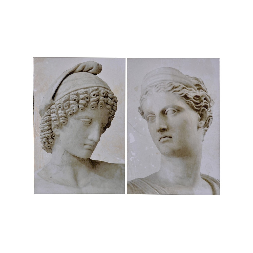 Artekko Roman Διακοσμητικός Πίνακας Εκτύπωση Σετ 2 Τεμαχίων (80x120)cm Artekko 41975