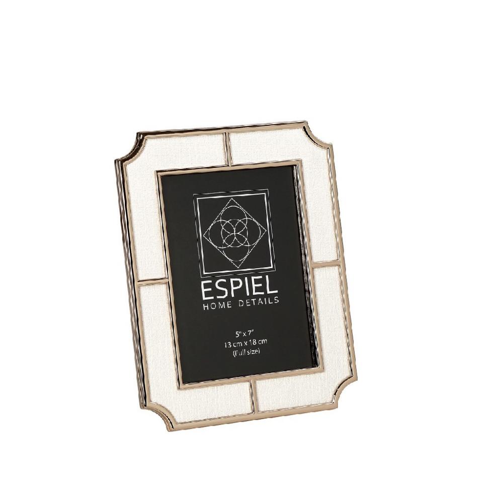 ΚΟΡΝΙΖΑ ΜΕΤΑΛ. - ΥΦΑΣΜ. ΛΕΥΚΟ 13X18EK Espiel FAM745