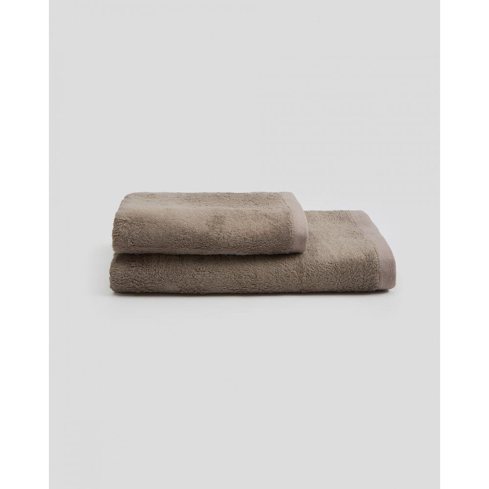 Bamboo Πετσέτα Ithaca 600gsm Προσώπου | 50x90cm Γκρι - Μπεζ Pennie 801427-83