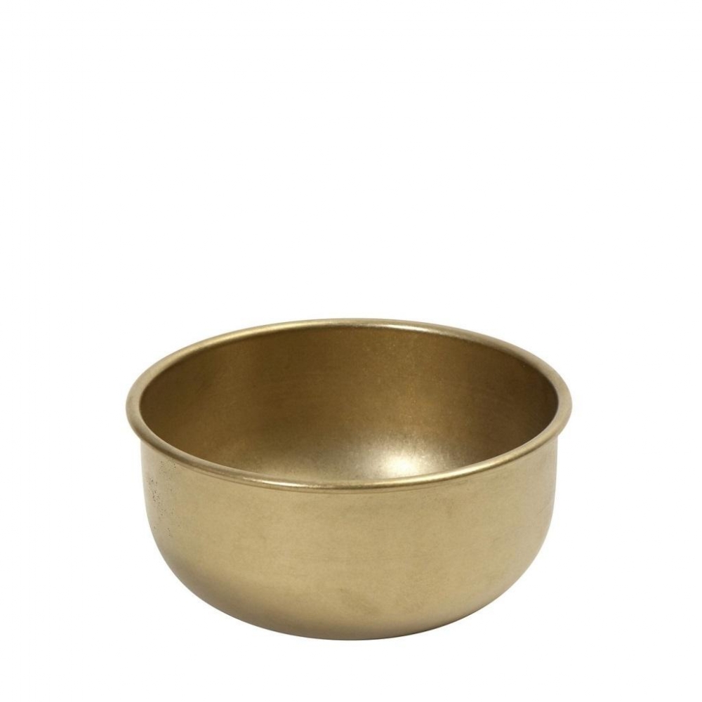 ANTIQUE STONEWASH GOLD ΝΤΙΠΑΚΙ ΒΑΘΥ ΣΤΡΟΓΓ. SS 18/10 9,7Χ9,7Χ4,8ΕΚ. Espiel FEV227