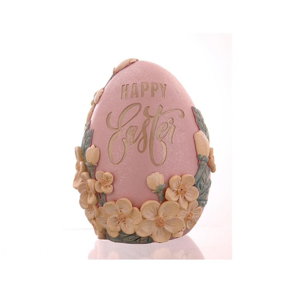Αυγό HAPPY EASTER ροζ χρ. 15,3εκ. Plastona 00.11.23718