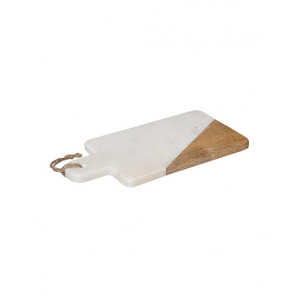 Βάση κοπής 30Χ15 λευκό marble Plastona 07.173702A