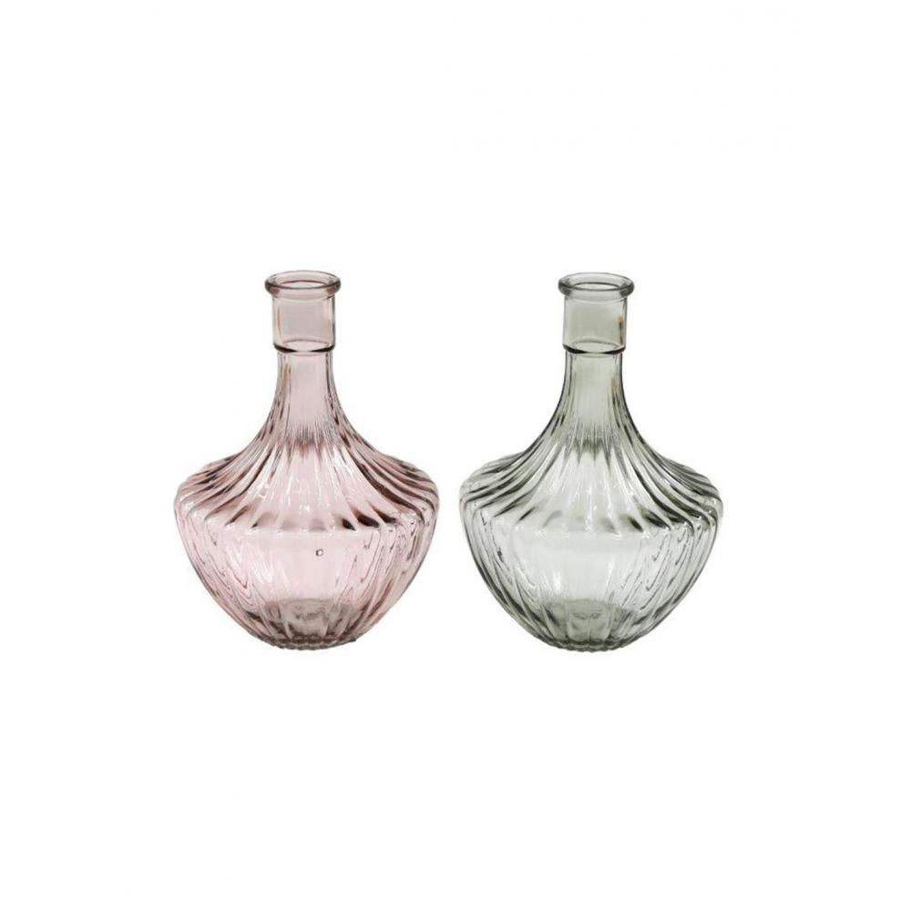 Βάζο γυάλ. 2χρώματα 16x25cm Plastona 014.OR6431