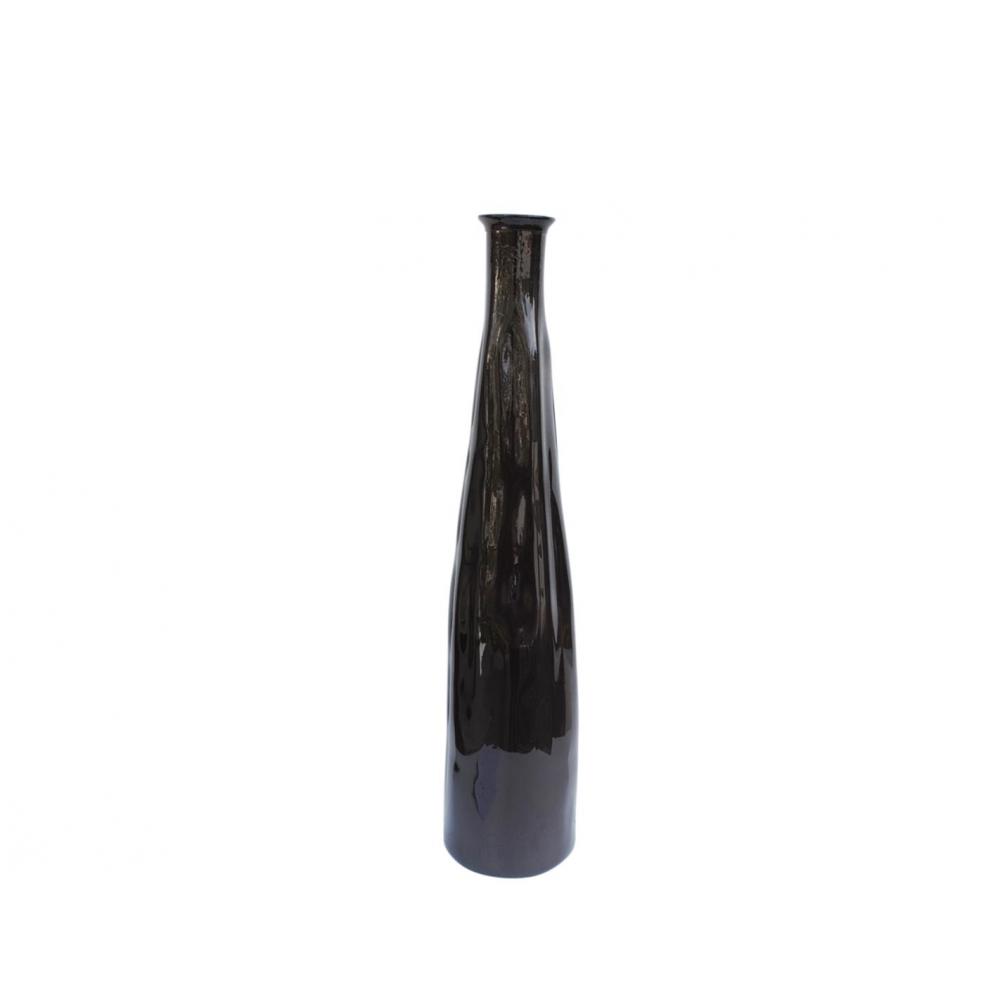 Βάζο γυάλ.recycled καφέ σκ.γαλ. Η80cm Plastona 028.6087CL06