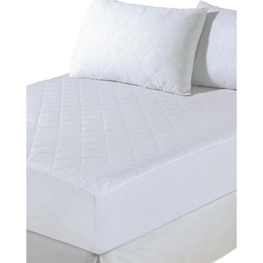 Zεύγος μαξιλαροθήκες καπιτονέ Brasil II 50x70cm Άσπρο Pennie 211505-01