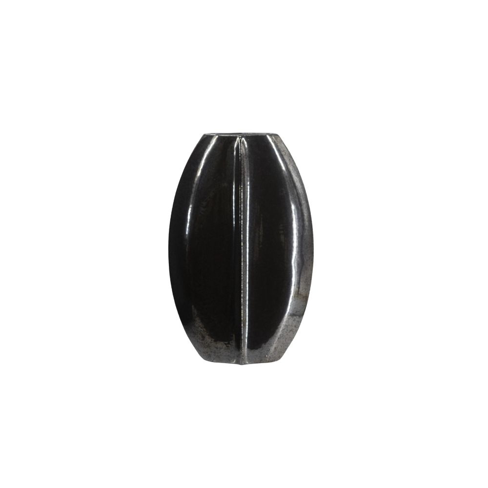 Artekko Glazed Μαύρο Κεραμικό Βάζο (30x10.5x50.5)cm Artekko C0034