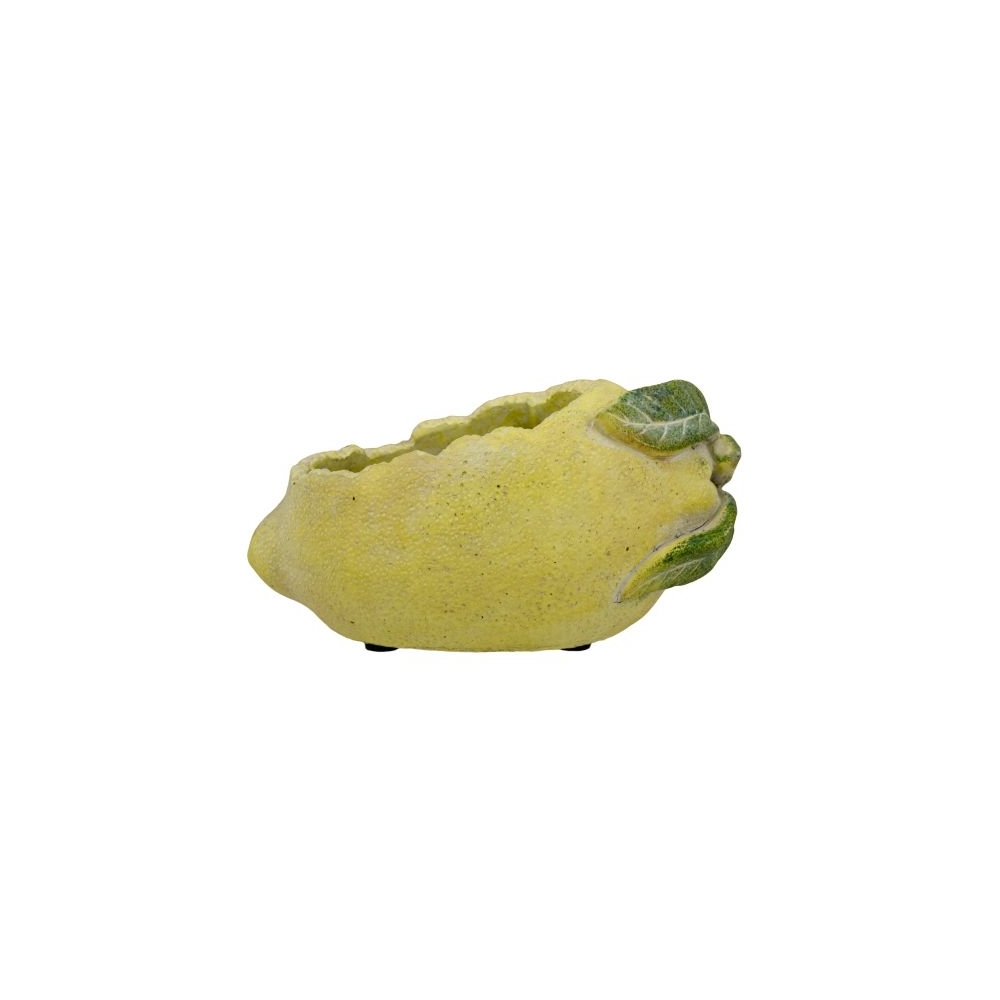 Artekko Lemon Κίτρινο Τσιμεντένιο Κασπώ (22.5x14x12)cm Artekko C8504
