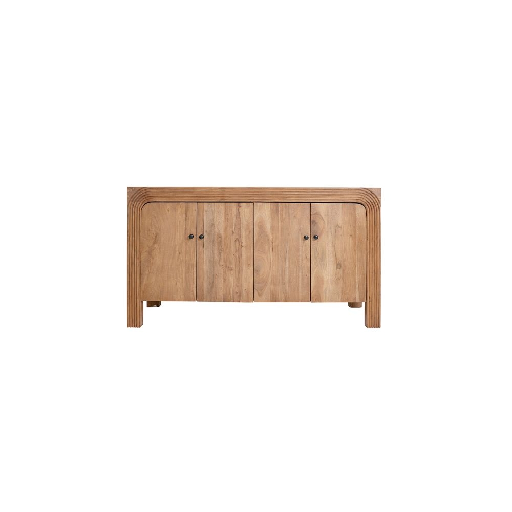 Artekko Veil Καφέ Μπουφές από Ξύλο Ακακίας (137.2x40.6x75.8)cm Artekko D8956