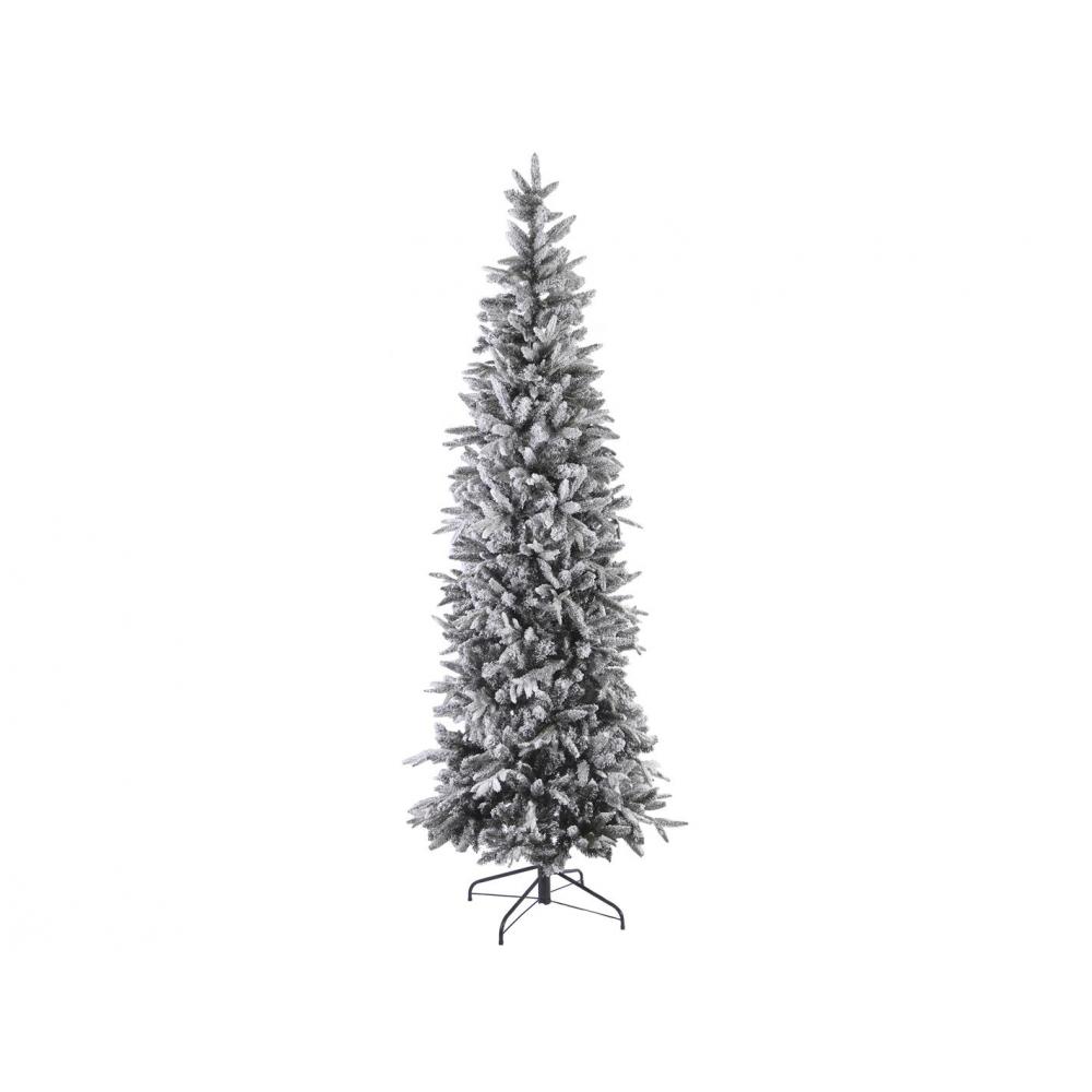 Δέντρο flocked slim MANARAGA 1.8M Plastona 00.11.9780100-1