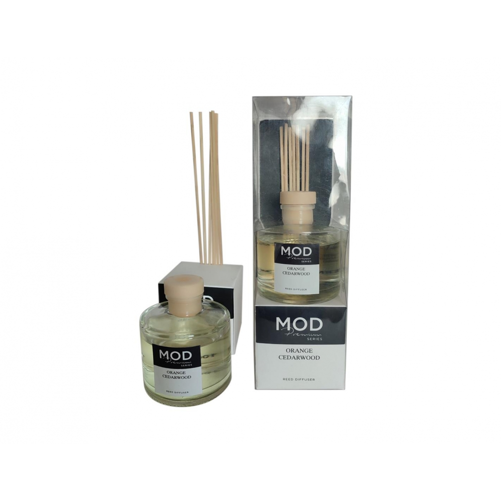Diffuser 100ml με sticks orange cendarwood Plastona 090.2714115