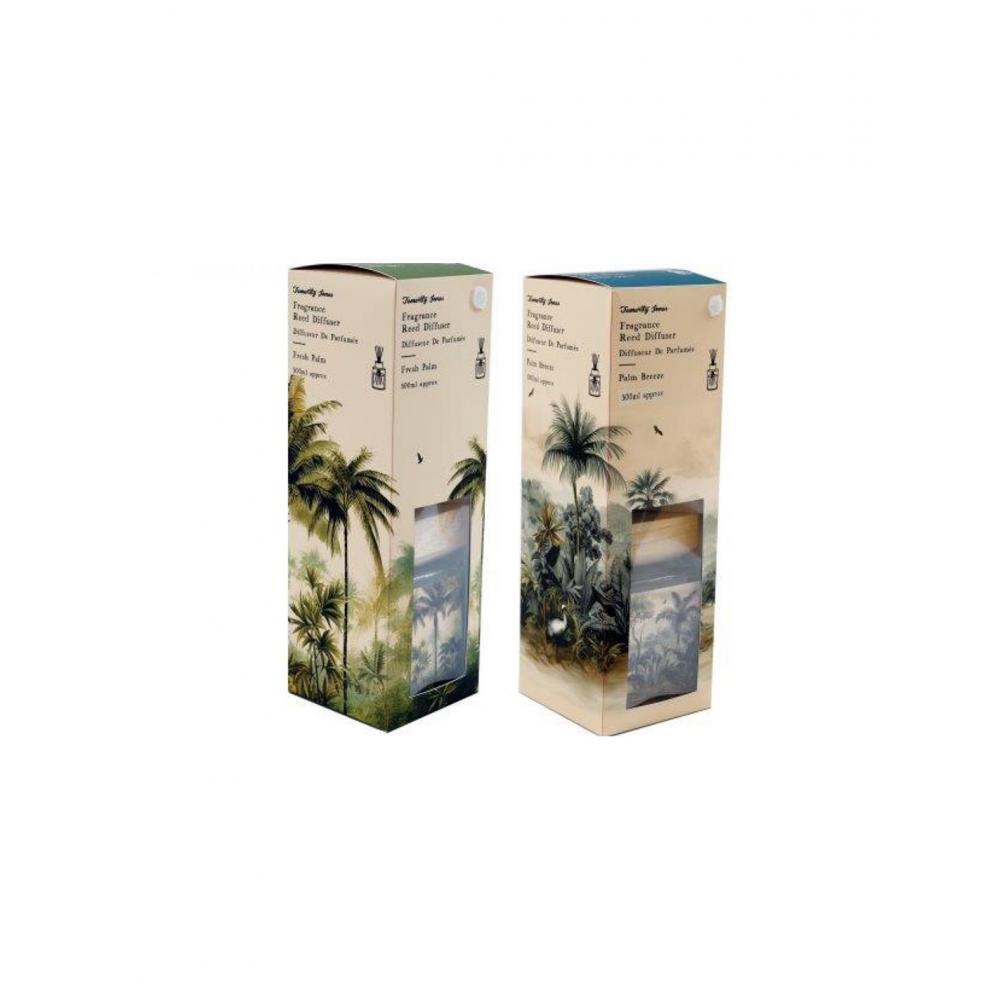 Diffuser Φοίνικες 500ml/2αρώμ.9,5x9,5x13cm Plastona 014.FR1677