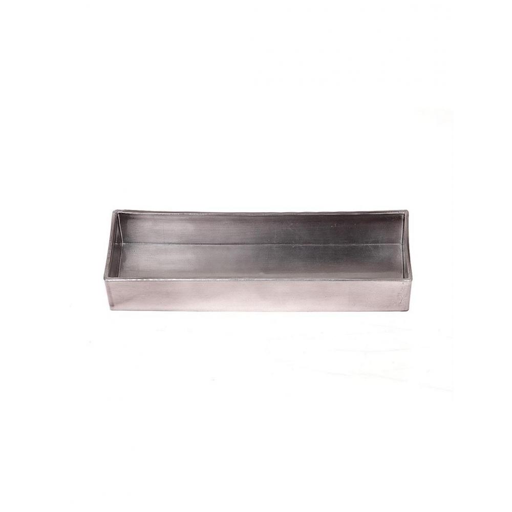 Δίσκος μελαμ.ασημί σκ. 42Χ10,5Η5cm Plastona 012.862470078