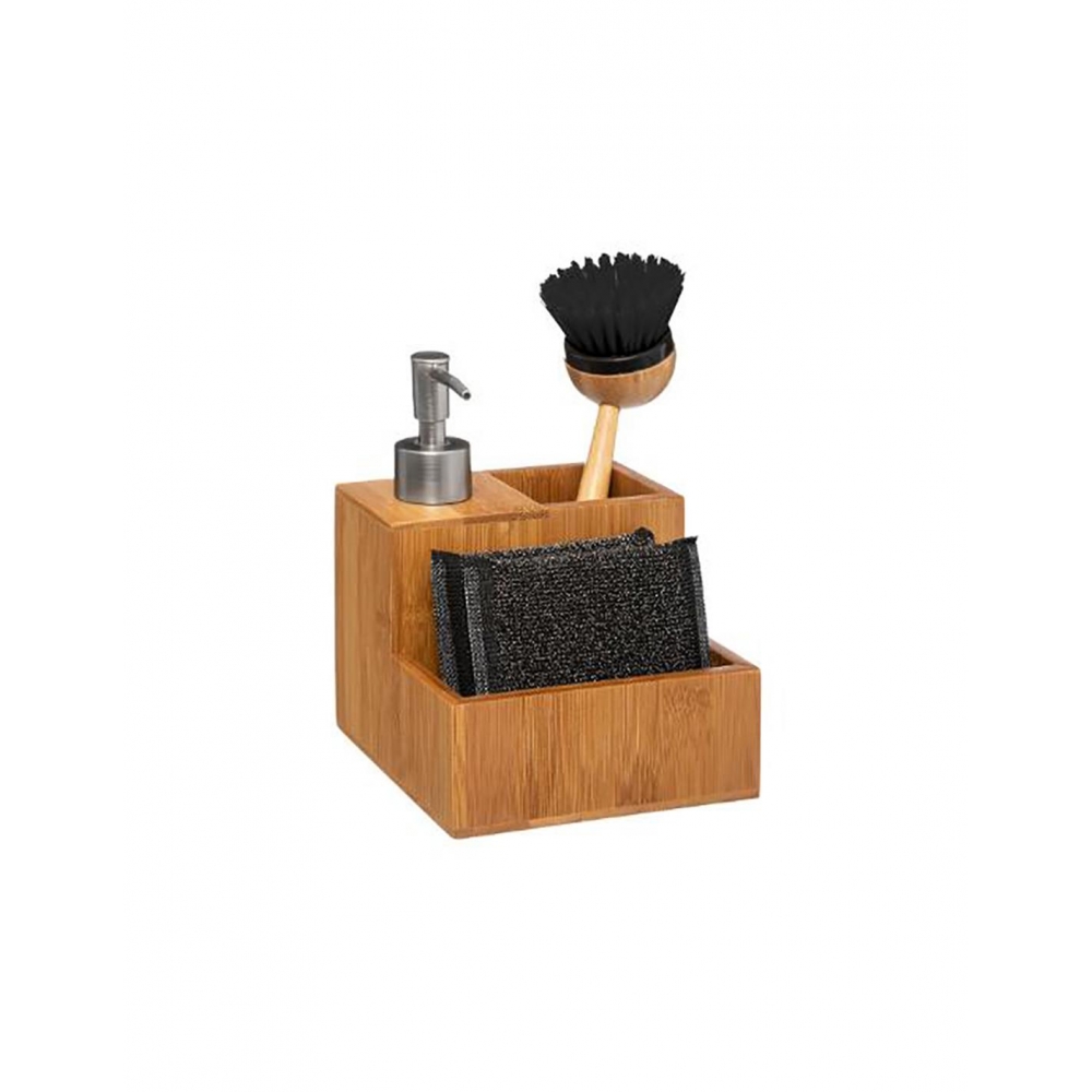 Dispenser, σφουγγάρι και βούρτσα bamboo Plastona 07.167770