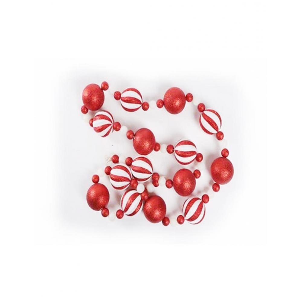 Γιρλάντα μπάλες Candy Φ6 / 1.85Μ Plastona 07.207443