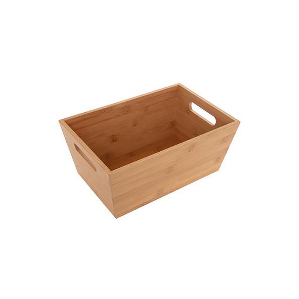 Καλάθι bamboo με χούφτες 30Χ20Χ13 Plastona 07.160903