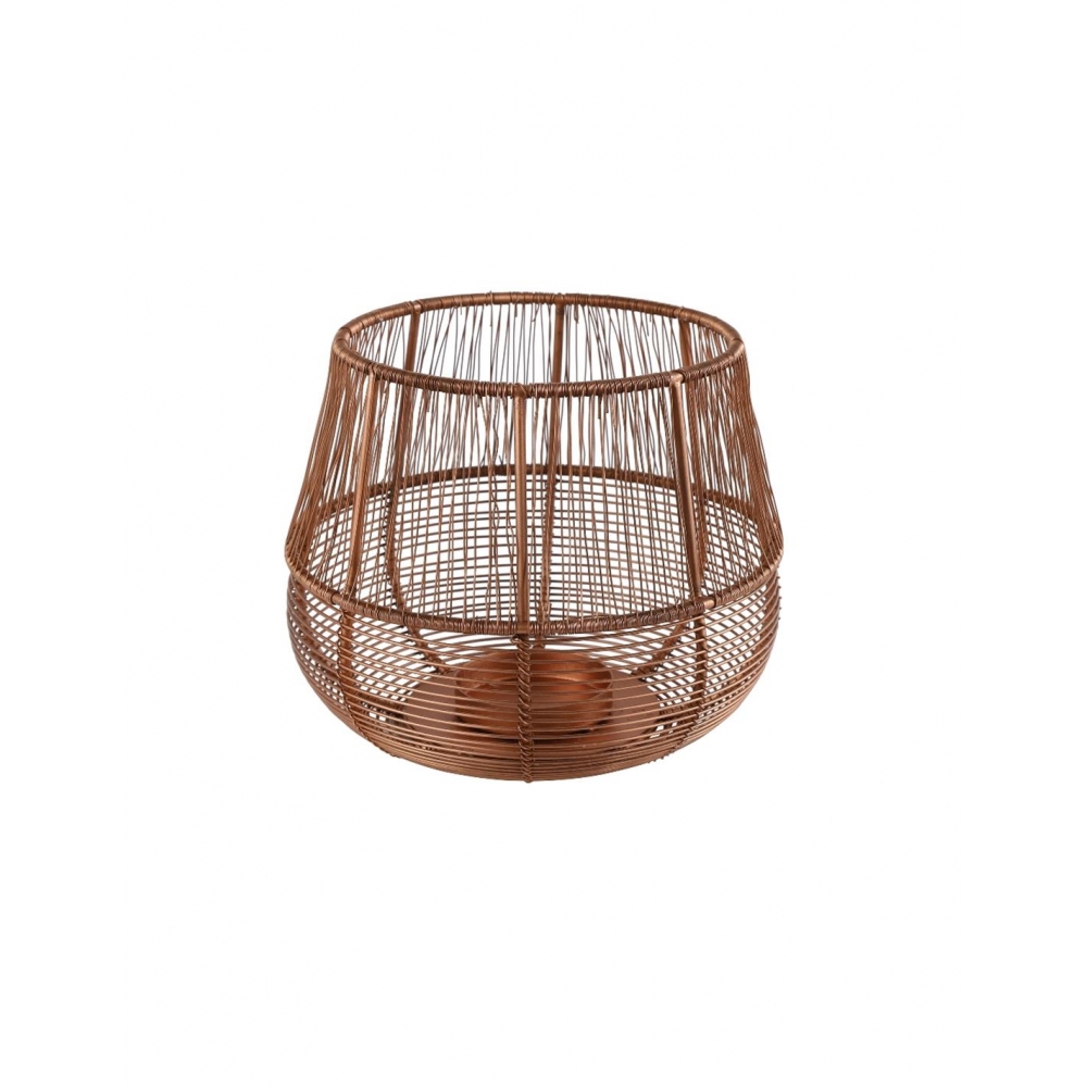 Κηροπήγιο συρμ.καφέ 20Χ16 Plastona 013.793121