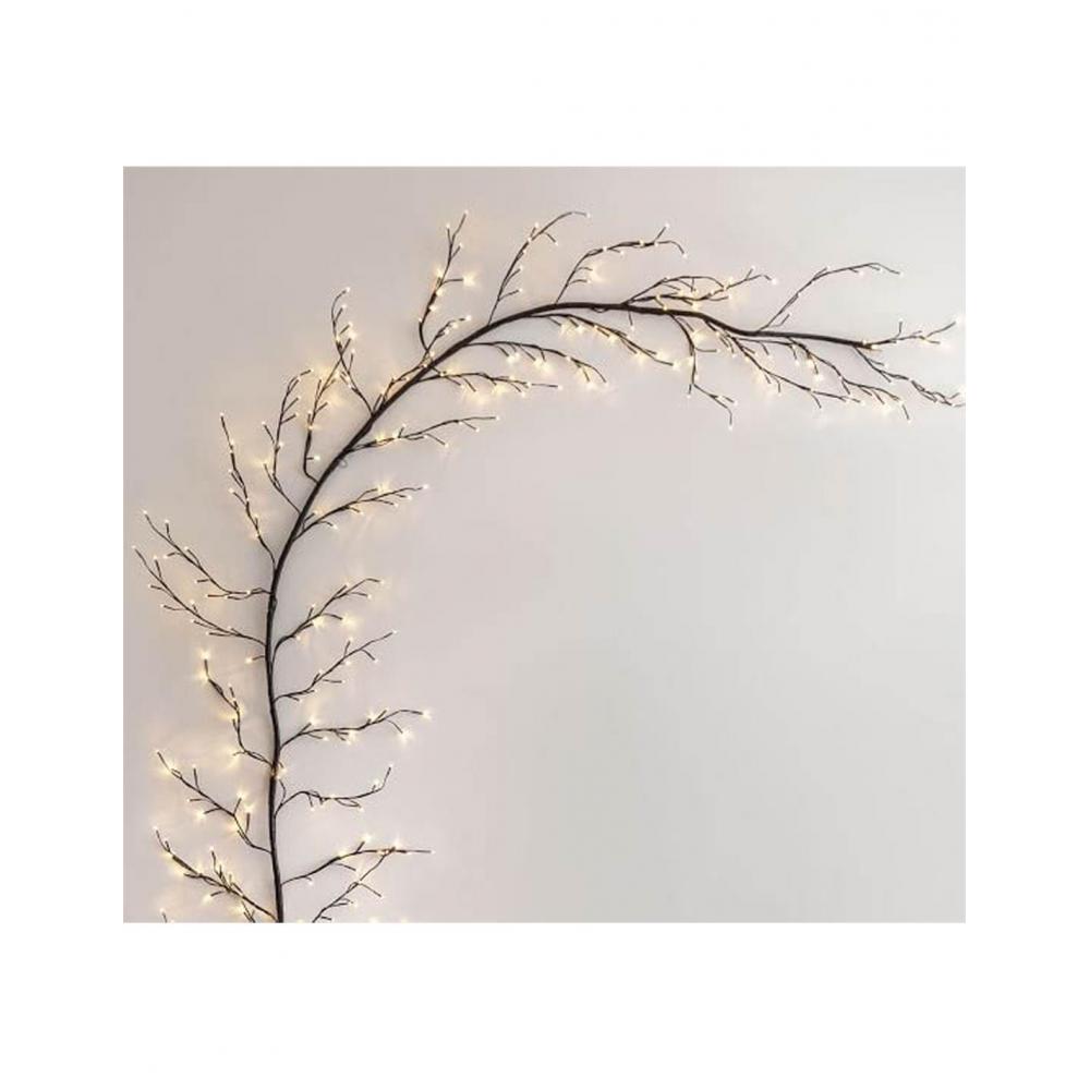 Κλαδί με λαμπάκια 2.5Μ με 312LED brown /warm white Plastona 00.11.9780340