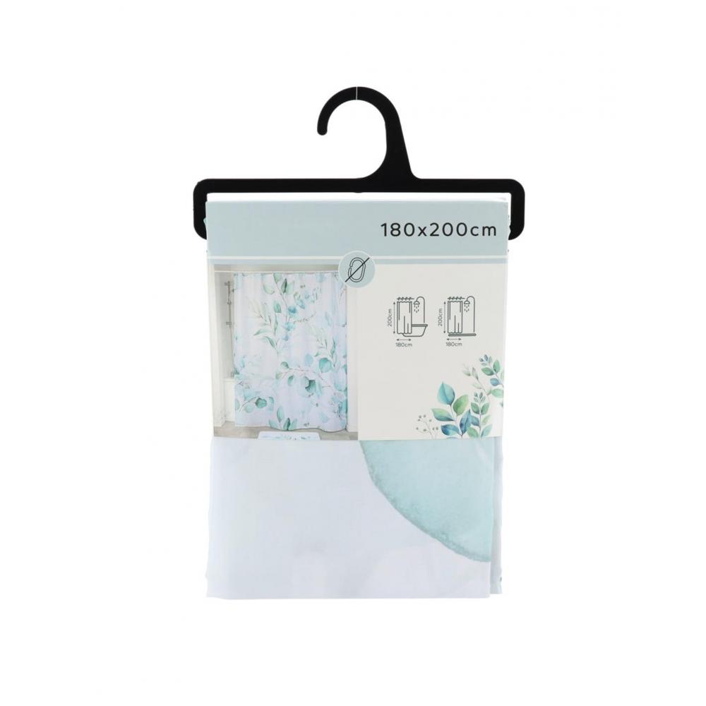 Κουρτίνα μπάνιου 180Χ200 aquarelle Plastona 06.1200786